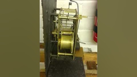 How to Remove Grandfather Clock Lines From Around Axel