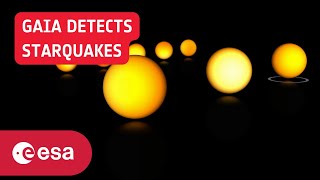 Gaia sees starquakes