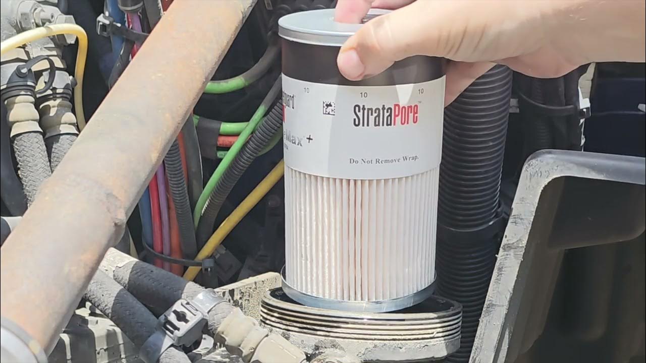 Ultimate guide paccar fuel water separator filter change step by