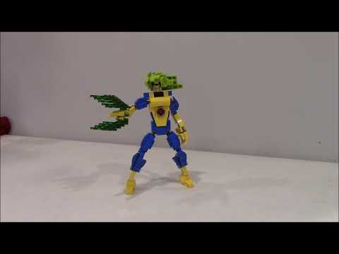 X MEN X FACTOR POLARIS BUILDING BLOCK MOC FIGURES BY BWTMT BRICKWORKS