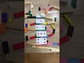 【机3つ】本日のピタゴラスイッチ #marblerun #dominos #rubegoldberg #woodentoys #ピタゴラスイッチ #tiktok #asmr #marblerace
