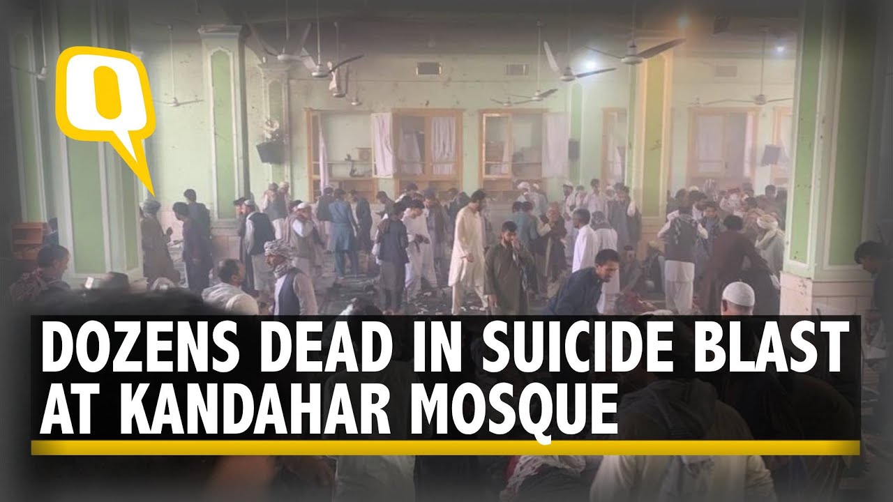 Afghanistan: IS Suicide Bomb Attack in Kandahar's Shia Mosque Kills at Least 47 | The Quint