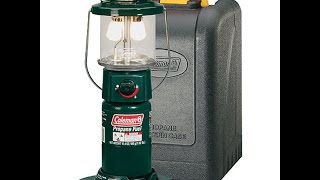 Setting Up and Lighting The Coleman Lantern: Model 5155