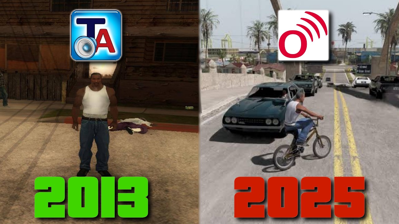 Así ha EVOLUCIONADO el LOQUENDO en GTA SAN ANDREAS