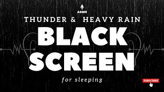 Dive into a Pool of Relaxation with Rain ASMR | Black Screen ASMR for Soothing Rest