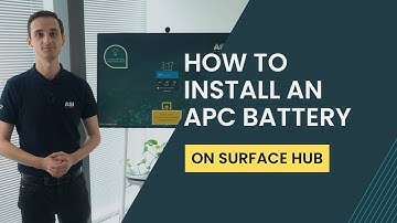 How to Install an APC Battery on Surface Hub