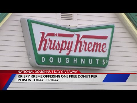 Can You Get A Free Donut At Krispy Kreme Today