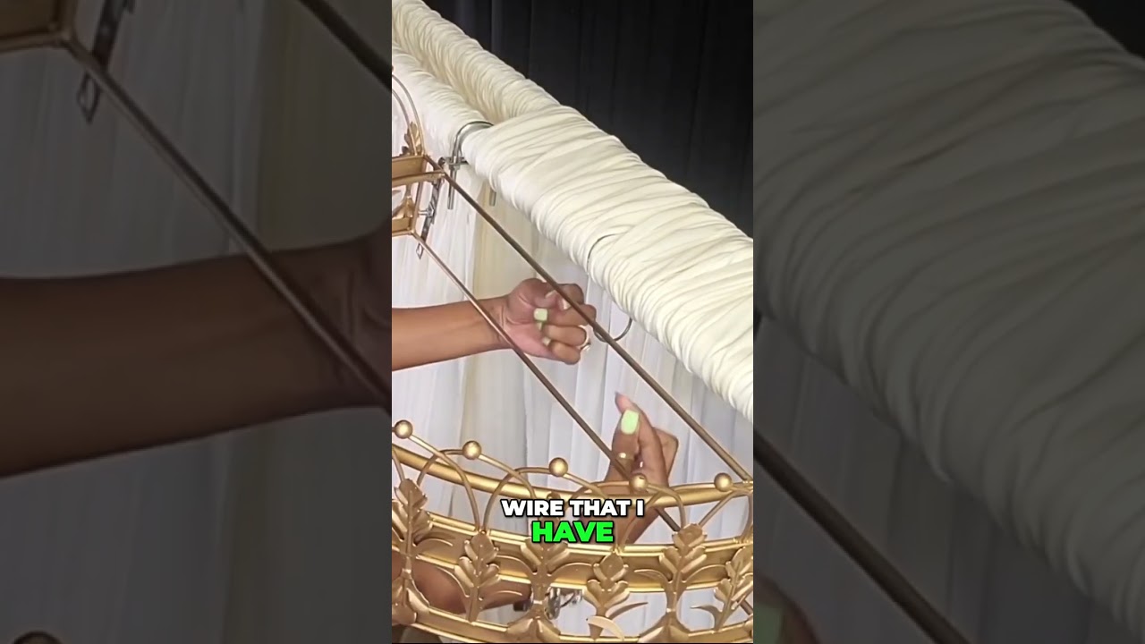 How to Attach a Frame to a Backdrop Crown