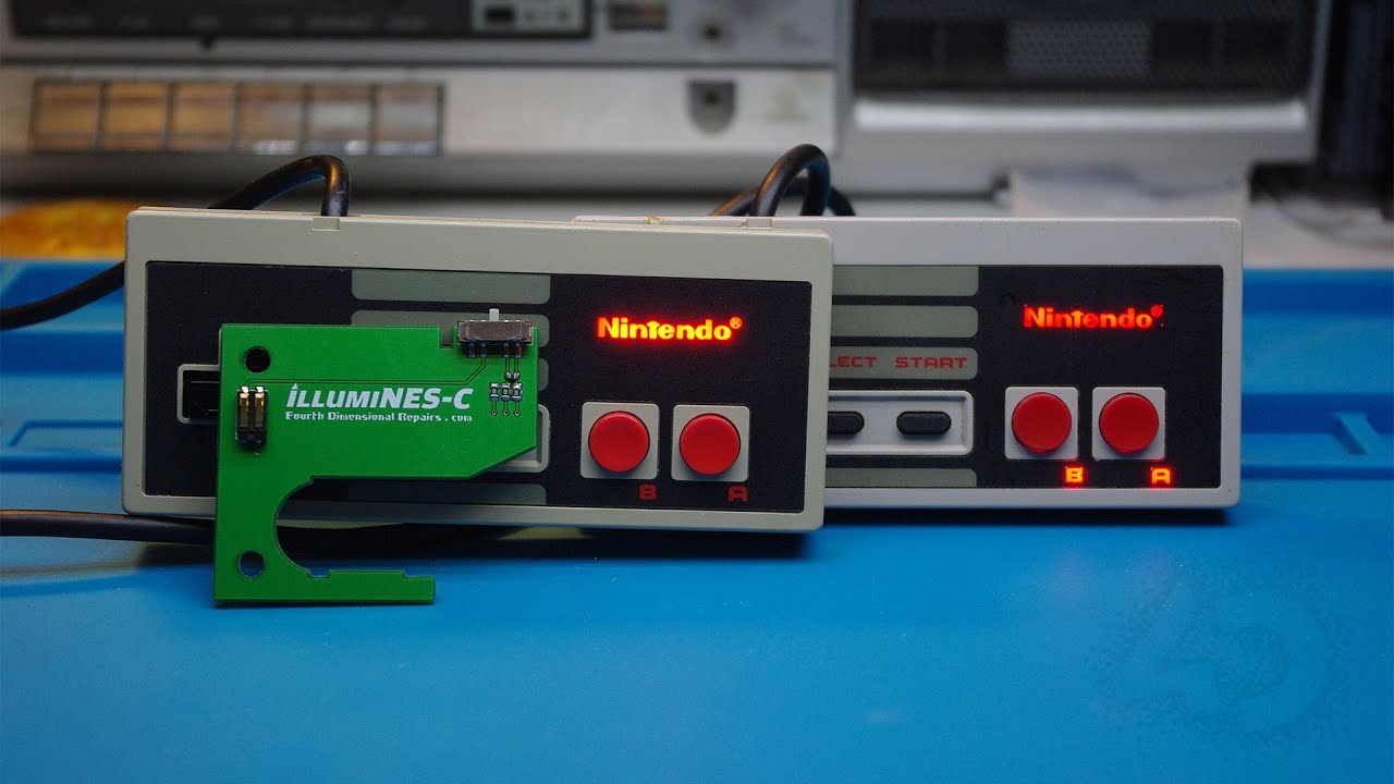 illumiNES-C - Nintendo NES Controller Light Mod Board (Install ...