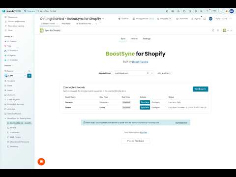 Setup tutorial
