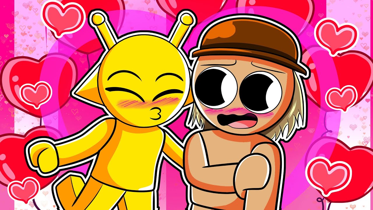 TUNNER recibe su Primer BESO de San Valentín en Brookhaven… (Sprunki)