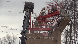 Fire Station Demolition, Fairfax