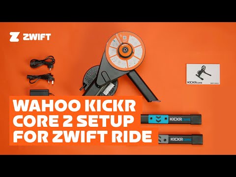 Setting up Wahoo KICKR CORE 2 for Zwift Ride