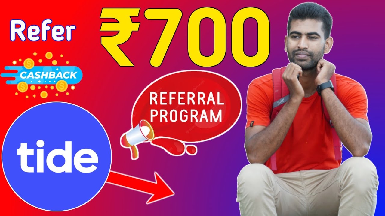 Tide Refer and Earn ₹700🔥 Tide Refer Kaise Kare 🎉 How To Refer Tide App and Earn Easily ₹15000 #tide