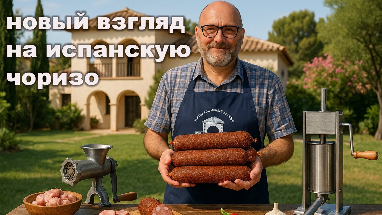 💥 Домашний ЧОРИЗО в специях 🌿🥩Испанская Чоризо в новой колбасной оболочке со специями.