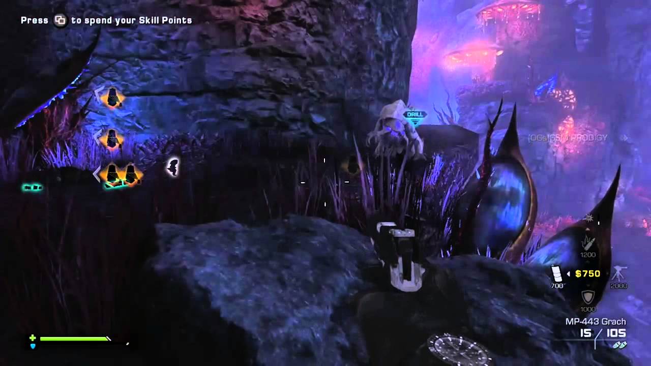 call of duty ghosts extinction mammoth glitch on awakening