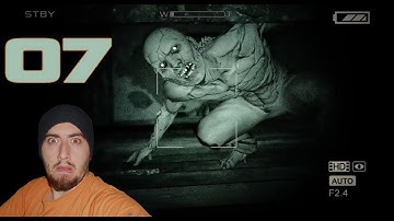 Outlast Walkthrough - Part 7  "Through Sewerz" HORROR (Lets Play / Playthrough)