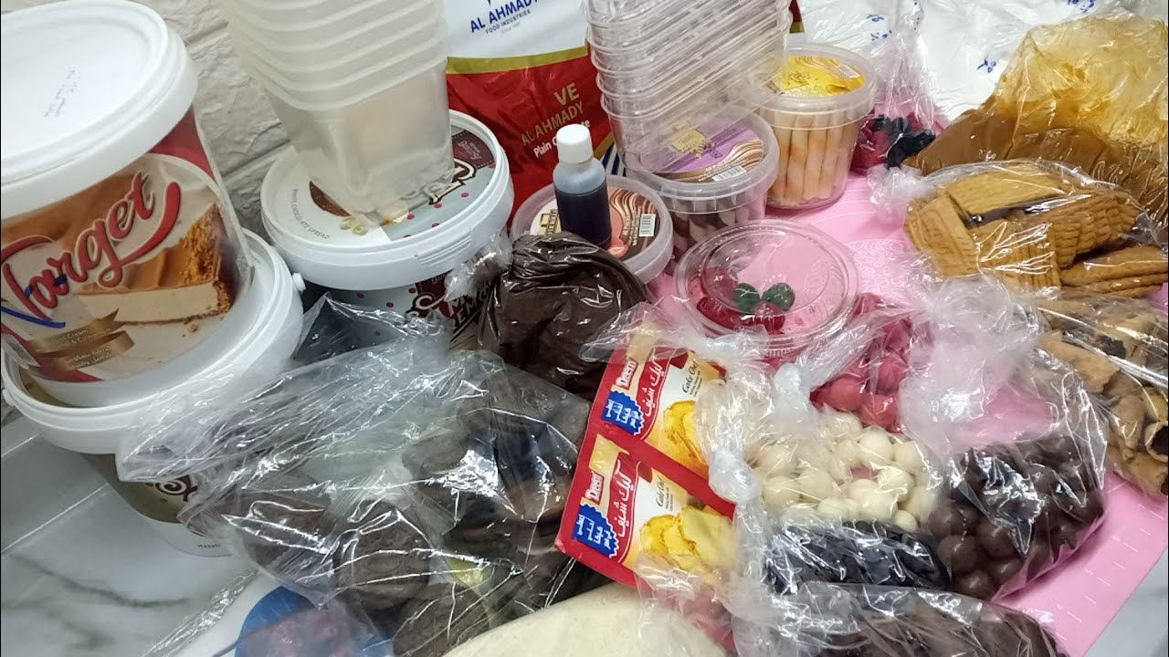 مشترياتي من مستلزمات خامات الحلواني 🤭 بالاسعار الجديدة 🔥 ما هو انا مش هتصدم لوحدي 🤕