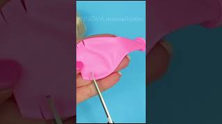 😍 DIY Ropa para Barbie con Globos #shorts #diy