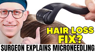 Microneedling / Derma Rolling for Hair Regrowth