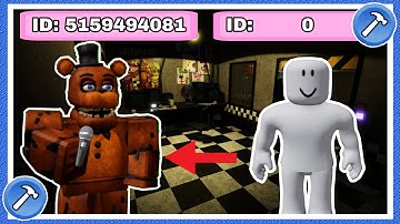 FNAF 1-6 Avatar IDs | Piggy Build Mode