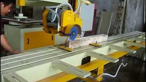stone line profile & polishing machine