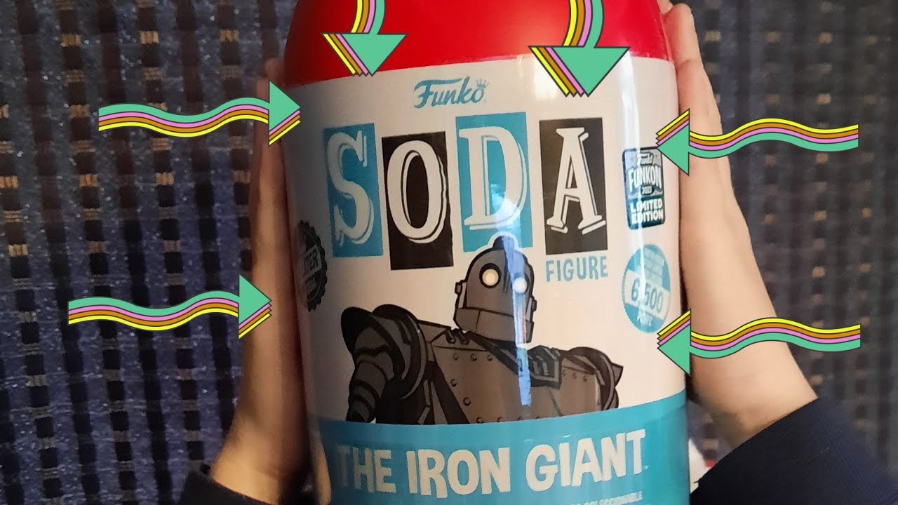 Funkon Soda Opening: Iron Giant plus our 50 Subscriber giveaway draw!!!