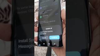 Android Phone Me New Update 😲 #shorts