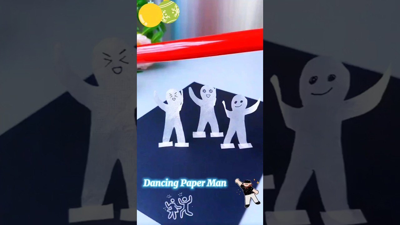 Dancing Viral Paper Man 🕺