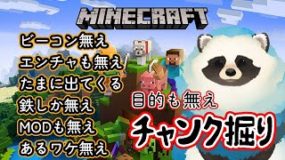 【マイクラ】掘るだけマイクラ その3【LIVE】