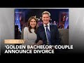 Golden bachelor couple announce divorce  the view