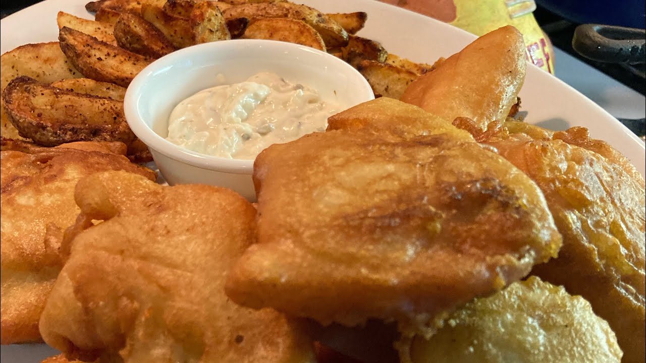 ANOTHER 20 MINUTE MEAL 🥘 /OLD SCHOOL FISH AND CHIPS/TEMPURA FRIED COD/STEAK FRIES