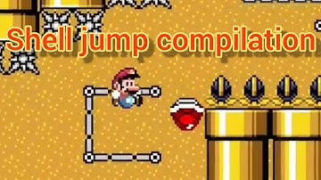 Super Mario Maker 2 shell jump compilation