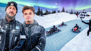 I Raced F1’s Lando Norris Under The Northern Lights In Finland | The Night Shift by Mike Majlak Vlogs 538,910 views 4 months ago 14 minutes, 46 seconds