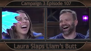 Critical Role Clip | Laura Slaps Liam's Butt | Campaign 3 Episode 107