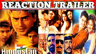 Hindustan 1995||Trailer Reaction||Aayub Khan|Deepak Tijori||Full Action Drama Movie