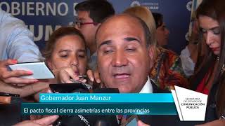 “El pacto fiscal cierra asimetrías entre las provincias” - Tucumán Gobierno