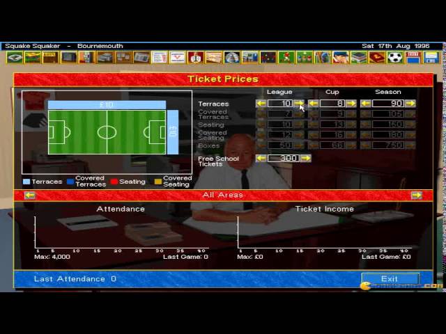 Championship Manager 96/97 (DOS) Game Download