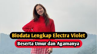 Profil & Biodata Electra Violet Pemain Asrama Gen Z SCTV