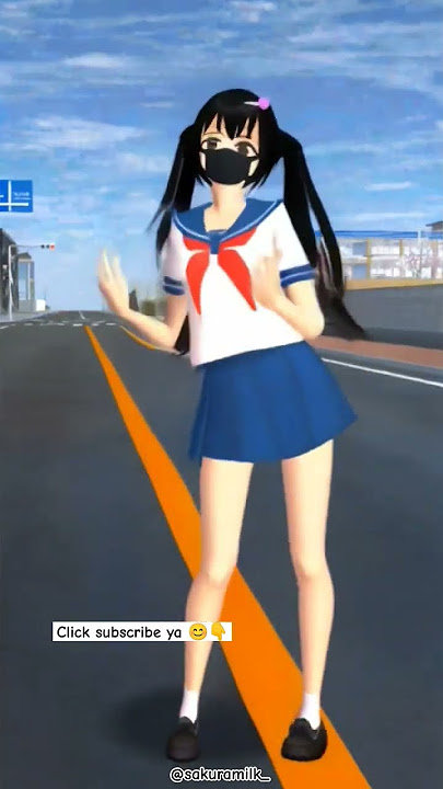 Papa liat aku bernyanyi, sambil bermain musik DJ Sakura School #fyp #shorts #anime #viralvideo