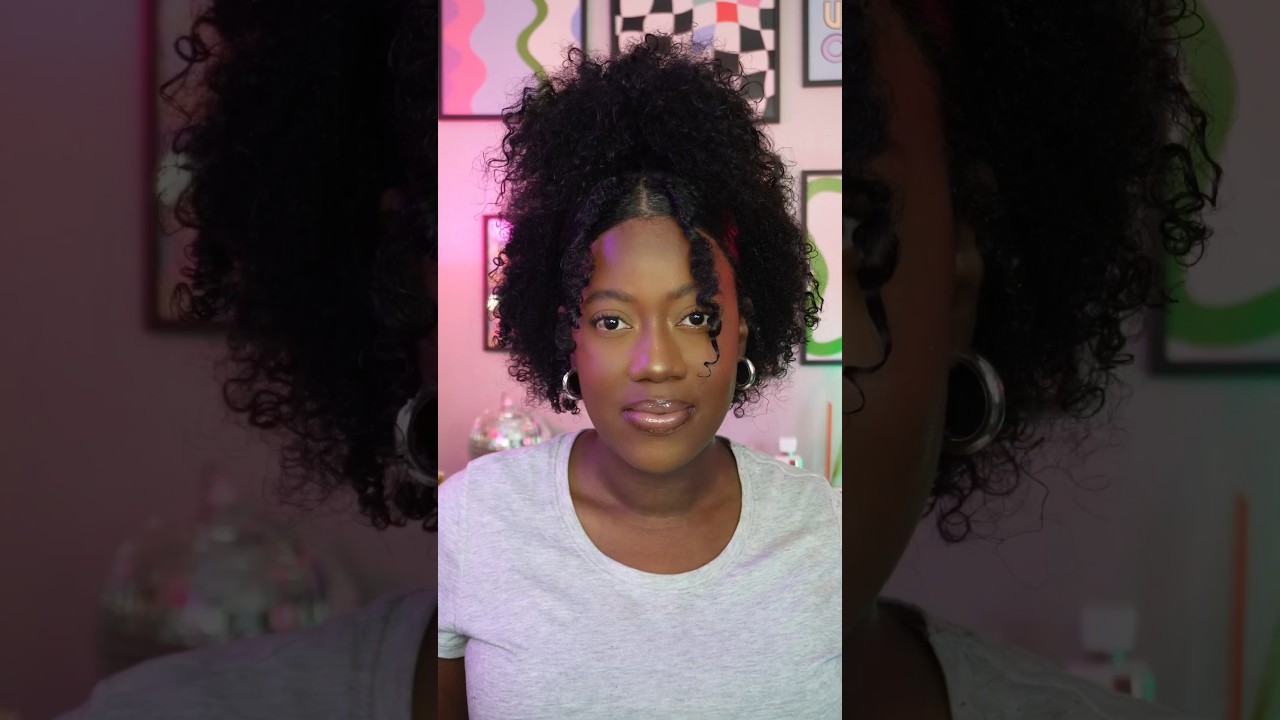 4a Half Up Half Down 🪩🍒 | Natural Hairstyles For Short Hair | T. Lyn’Nice