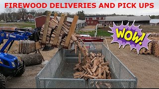 Firewood Deliveries and Pick ups!
