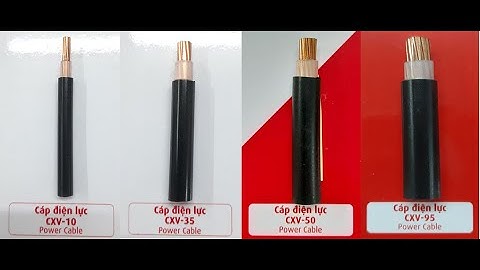 Cáp CADIVI CXV - 10, CXV - 35, CXV - 50, CXV - 95 0.6/1kV - Cáp Bọc Hạ Thế