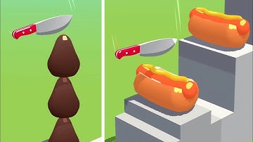 Slice It All Game! Very Satisfying and Relaxing ASMR Slicing Video