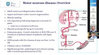 Optimising Preclinical Drug Discovery for MND – An Academic / Industrial Collaborative Approach