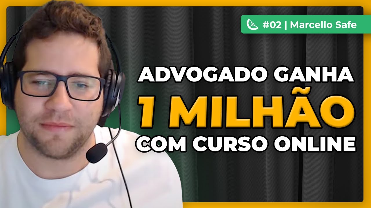 R$1 milhão em 3 meses com Infoprodutos de Advocacia - Marcello Safe - KiwiCast #002