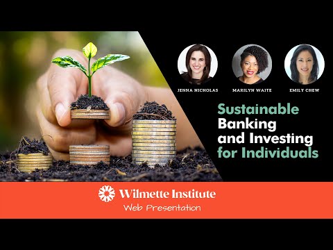 Sustainable Banking and Investing for Individuals Spiritual and Practical Ideas | Baha'i Panel