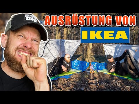 DAS WIRD KALT! OVERNIGHTER mit billiger IKEA-AUSRÜSTUNG | Fritz Meinecke reagiert auf Naturensöh