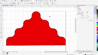 12 Corel Draw  Fillet scallop champher- An Interesting but rarely used tool