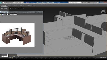 3dsmaxTutorials, Tutorial on 3D Modeling an Office Table/Desk  in 3dsmax